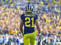 roy roundtree university of michigan football vs. northwestern 2012 at the big house in ann arbor